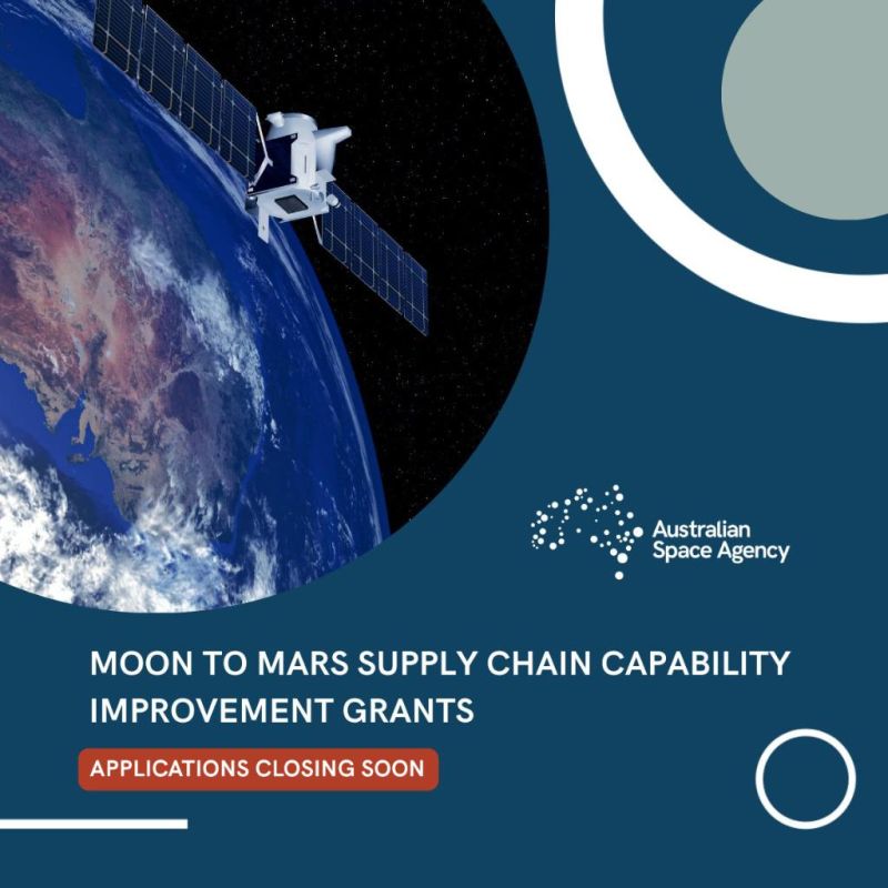 SASIC_Aus's tweet image. 🚀 Ready to take your innovation to new heights? The Moon to Mars Supply Chain Capability Improvement Grants are closing soon! Apply now 🔗 bit.ly/3R9JyO6

#SpaceIndustry