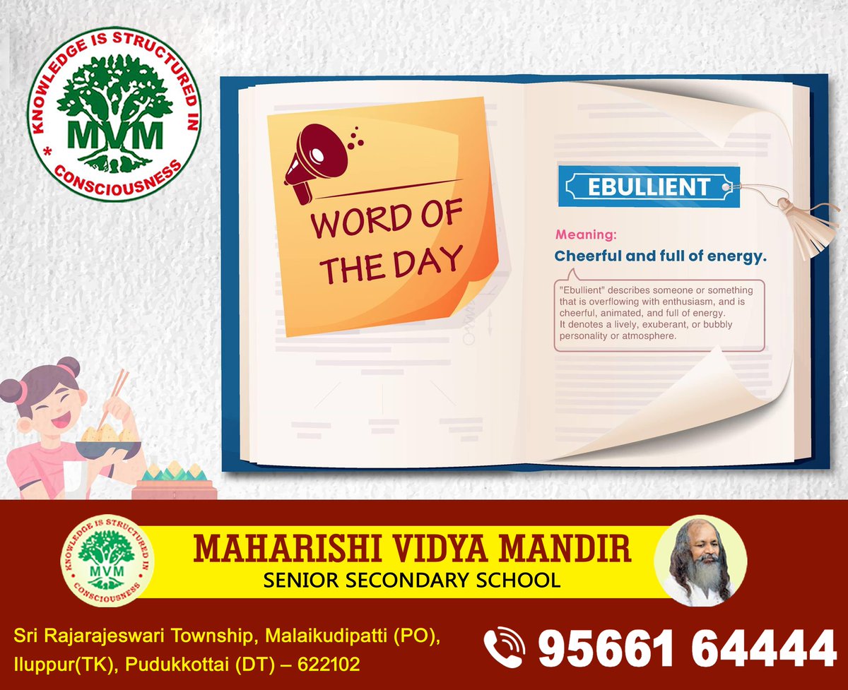 mvmilupur's tweet photo. 𝐌𝐚𝐡𝐚𝐫𝐢𝐬𝐡𝐢 𝐕𝐢𝐝𝐲𝐚 𝐌𝐚𝐧𝐝𝐢𝐫 𝐒𝐫. 𝐒𝐞𝐜. 𝐒𝐜𝐡𝐨𝐨𝐥 - 𝐈𝐥𝐮𝐩𝐩𝐮���� !!  #Admissions #SchoolAdmissions #School #admissionopen #CBSEinternationalSchool #maharishicbse #Maharishi #CBSE #illupur #MVMTrichy #MVMPudukottai #Pudukottai #Viralimalai #Trichy https://t.co/y7Bjy2fpu4