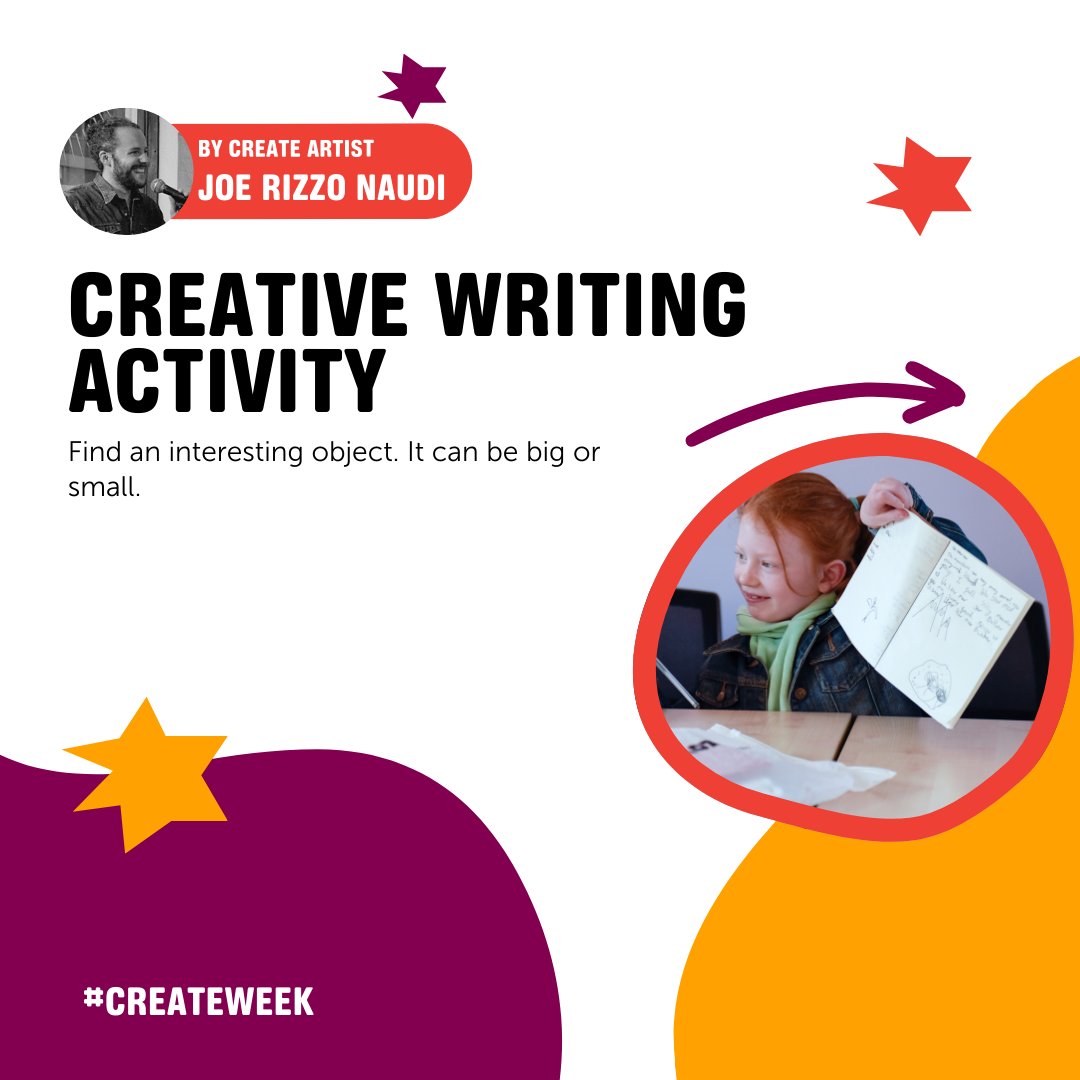createcharity's tweet image. It’s Day 2 of #CreateWeek, and we’re thrilled to feature a captivating activity by the talented writer Joe Rizzo Naudi! ✍️⭐

Ever dreamt of creating your own detective character? Here’s your chance to dive into this exciting challenge!
