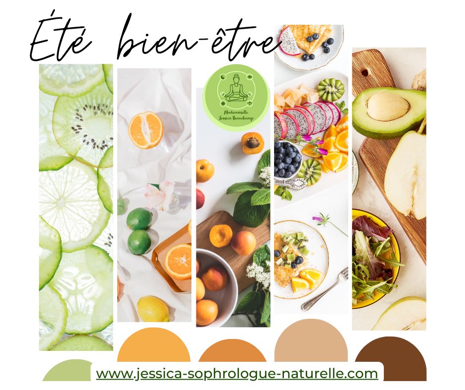 JesSophro's tweet photo. 🌞 Découvre mon visuel pour une #alimentation saine et naturelle cet #été, avec des conseils pratiques, des recettes rafraîchissantes et un exercice de #sophrologie pour t’accompagner. 
Contacte-moi directement pour découvrir tous les détails 🍉🥗🌺
#jessicasophrologuenaturelle https://t.co/ziic1GsqhL
