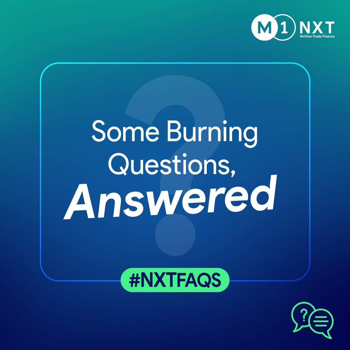 M1Nxt's tweet image. Thinking about getting export financing but don’t know if it is a good choice? 
In this edition of the #NXTFAQs, we answer this burning question and tell you the benefits of export financing and what you can gain from it.

#M1NXT #ImprovedCashFlow #ExportFinancing