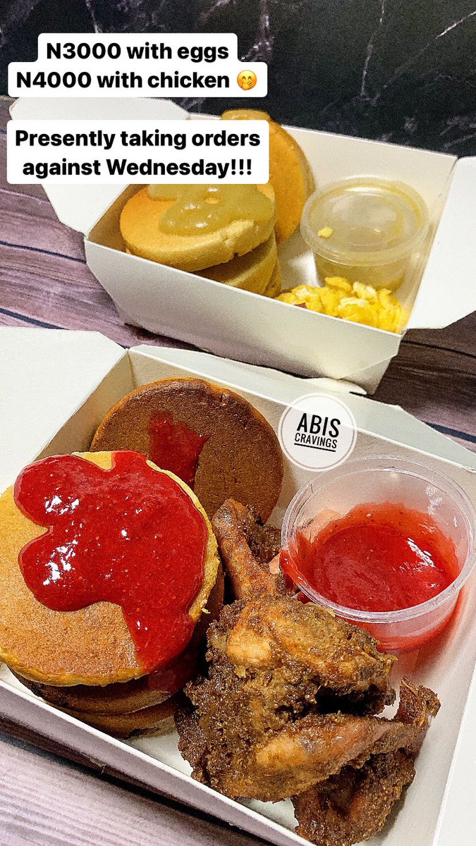 abis_cravings's tweet photo. Good morning everyone. We’ll be having pancakes and parfait tomorrow morning for breakfast. 

Comes with honey not strawberry sauce as seen below. 

Location - Tanke, ilorin 
Please send a dm to place your order https://t.co/AEZdyZHtgu