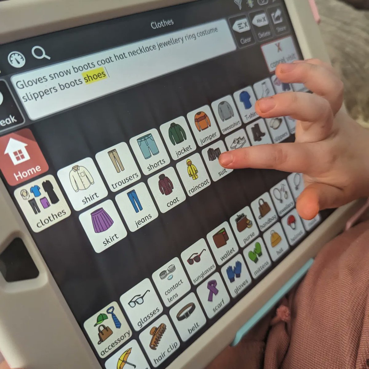 "They're just stimming on their device" - I hear that a lot. My response "oh, great!" They're showing interest, seeing, hearing words/phrases, learning navigation paths, potentially beginning to categorise vocab &amp; seeing it as a tool to express themselves. 
1/2