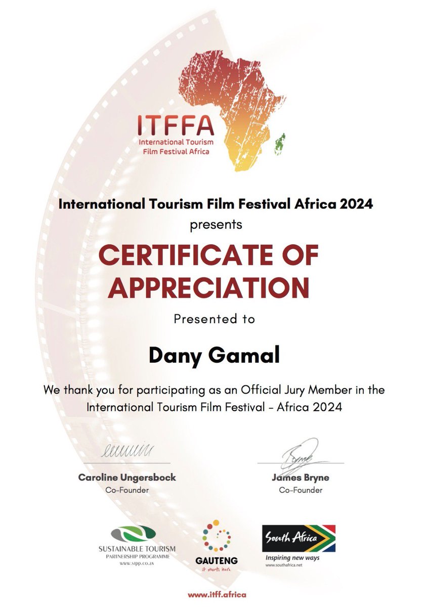 DanyGamal's tweet photo. تشرفت بتسلم جوائز المبدعين الفائزين من دولة سلوفينيا إلي السيد سفير سلوفينيا بجنوب أفريقيا، 
كما تشرفت بتسلم جوائز المبدعين الفائزين من دولة البرتغال إلي الملحق السياسي من سفارة البرتغال بجنوب أفريقيا، 
وأيضاً تشرفت بتسلم الجوائز للمبدعين صناع الأفلام من مختلف أنحاء العالم. https://t.co/aWNj0GNMp7
