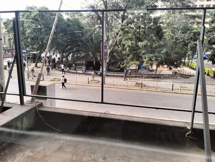 Nairobi streets this morning.

The place is so deserted