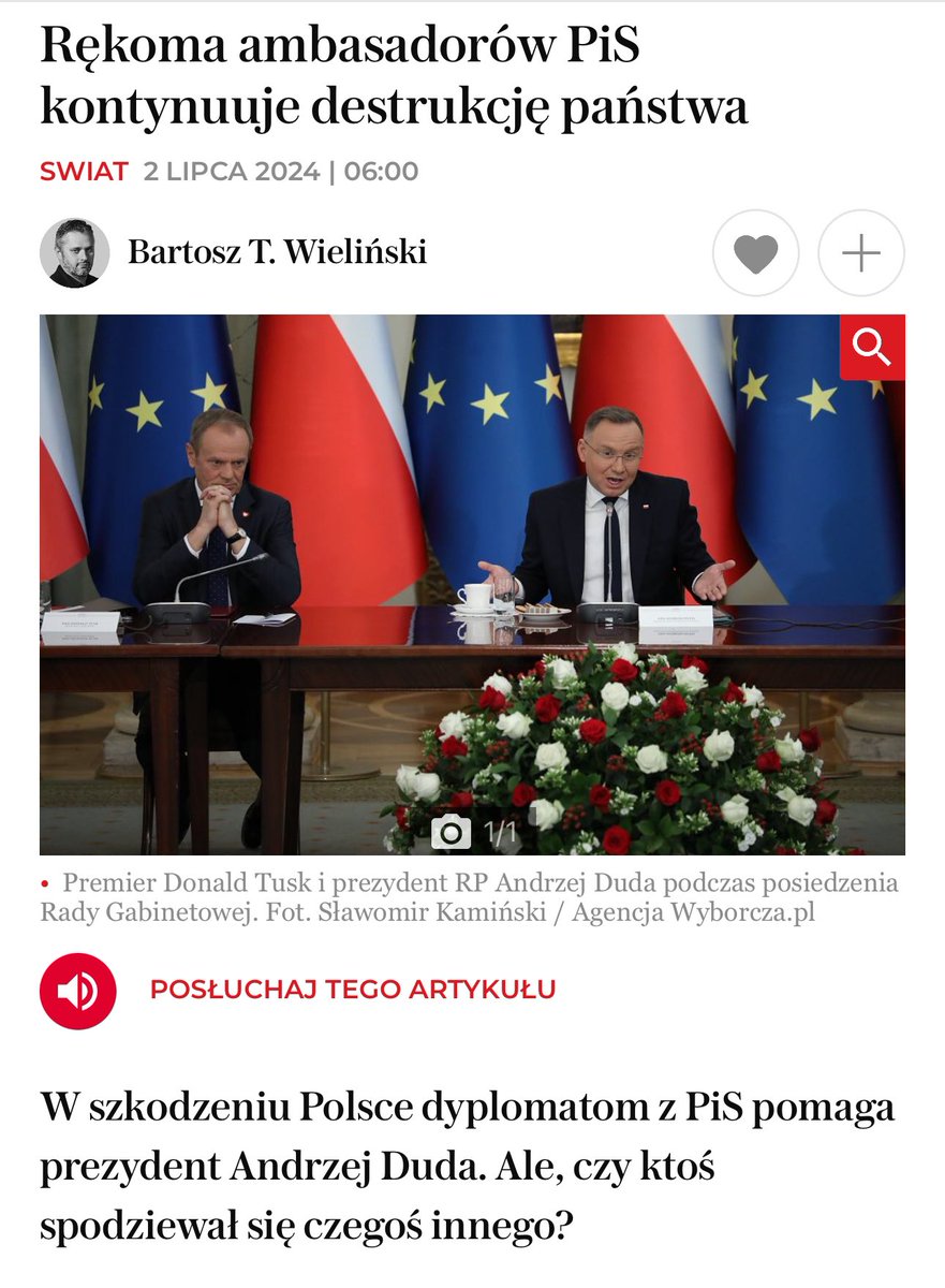Ewa0909Ewa's tweet photo. Duda, marionetka w łapach Kaczyńskiego i Mastalerka przewodzi grupie targowiczan niszczących wizerunek Polski. 
Źródło Wyborcza #JarekDoCeli https://t.co/nI4dUDcnUp