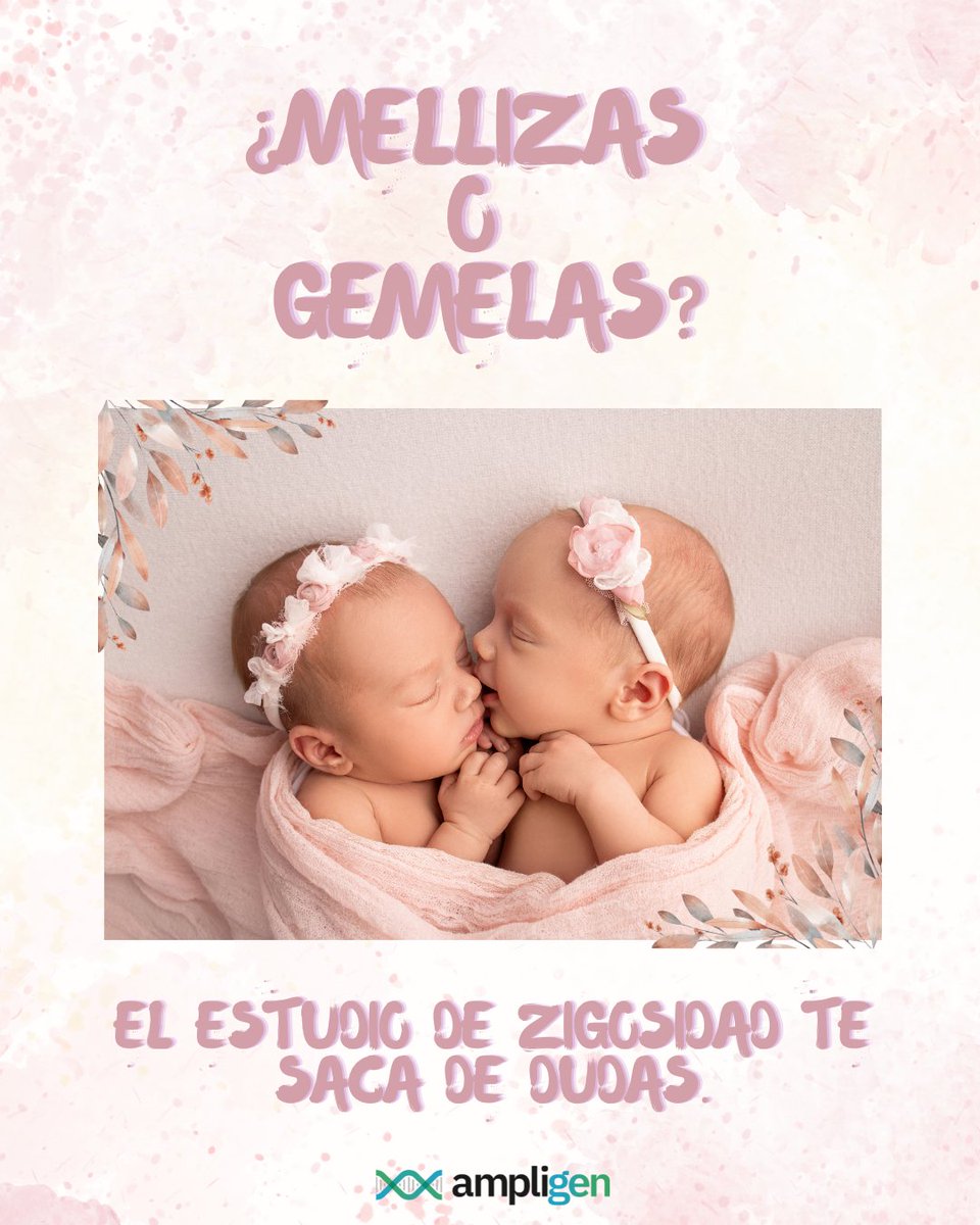 AmpligenTestPat's tweet photo. El estudio de #zigosidad se realiza para determinar si los hermanos son #monocigóticos (idénticos) o #dicigóticos (fraternales). Este estudio es importante por varias razones #genéticas, médicas o la comprensión de ciertos #trastornos hereditarios.
#ADN #Gemelos #Mellizos https://t.co/3t6QLAeffs