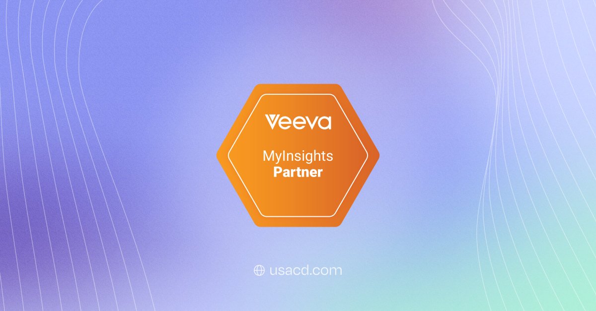 usacdagency's tweet photo. Very (very) happy to announce that thanks to our recent works with Veeva MyInsights and Myinsights Studio we have obtained a new insignia as MyInsights Veeva Partner. 

If you want to know more about how you can integrate it with us, you can contact us at hello@usacd.com https://t.co/LdgcwFDgfM