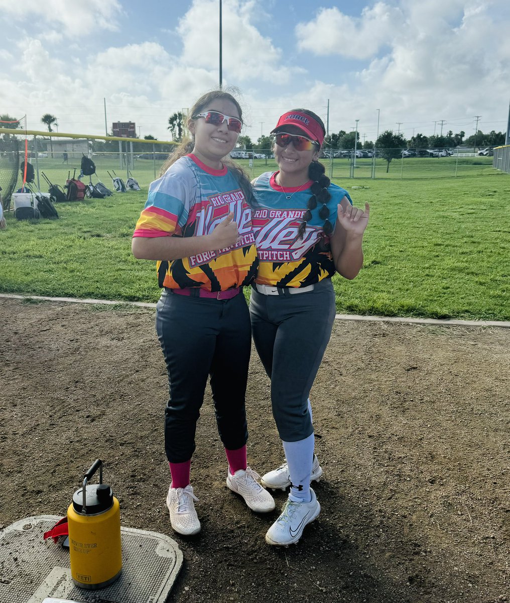 Rain &amp; Shine, both, these 2 braved the elements from 7AM TO 7PM! Getting better every day, girls… Stronger Together! Great job, Syd &amp; Daniela! <a href="/MemorialStrong/">Memorial Mustangs Strength & Conditioning</a> <a href="/McAllenMemorial/">Memorial High School</a> <a href="/Pride_Mustangs/">Pedro Alvarez, Jr.</a> <a href="/mospatterson/">Coach Moses Patterson</a>