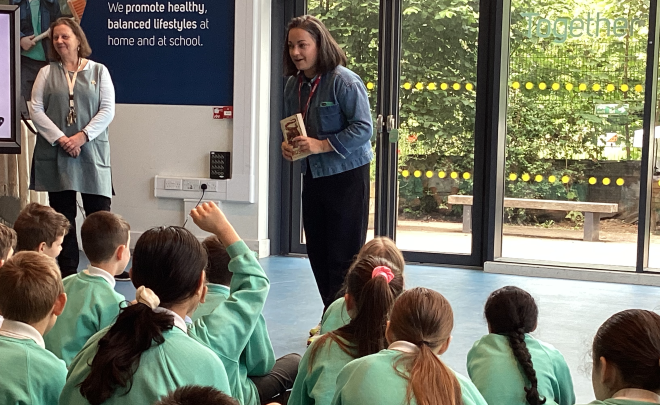 Putney High Library tweet media