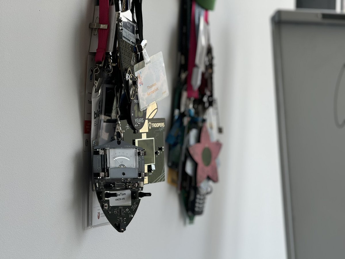 One more <a href="/WEareTROOPERS/">TROOPERS Conference</a> finished, and all the memories, alongside the badge, were hanged in my cyversec wall.

1 month to <a href="/defcon/">DEF CON</a> thought, and prep is getting intense. 😰🔥

Will keep you updated 🫣
