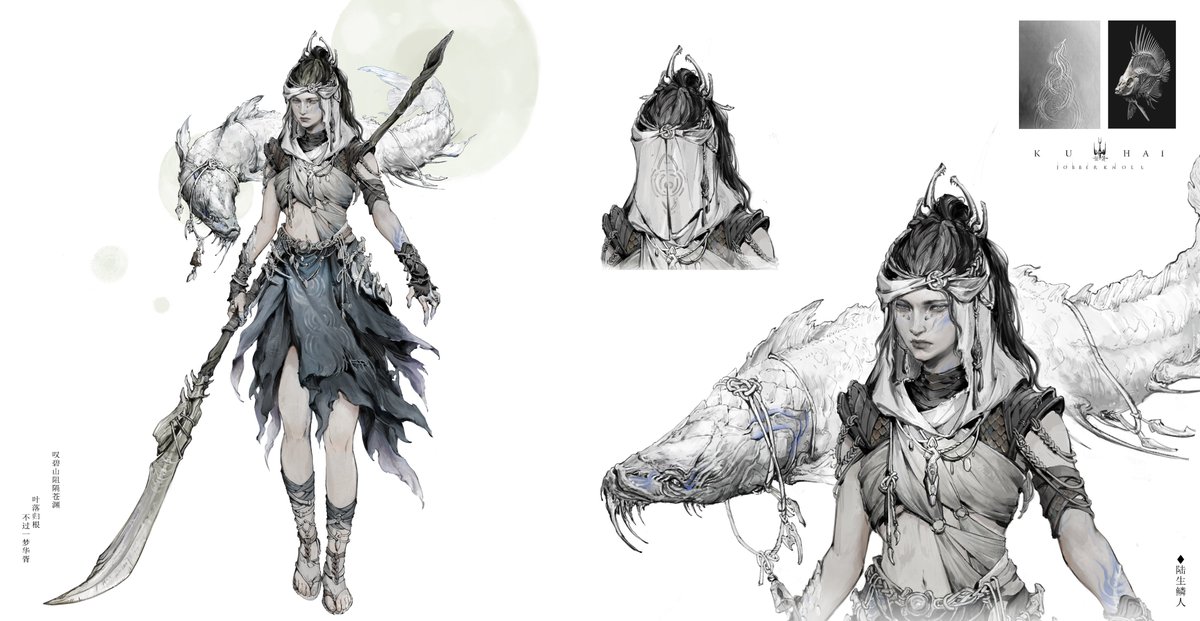 Wendao39's tweet photo. KU HAI-Terrestrial Scalekin https://t.co/HipfZL4zsK