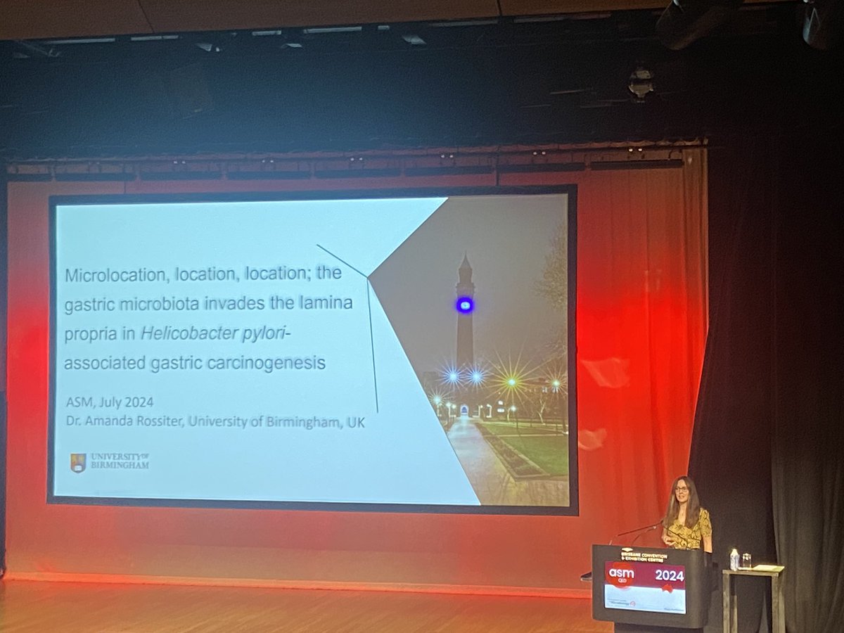 Jessica Blair (@jessicamablair) on Twitter photo Brilliant talk on h. Pylori and gastric carcinogenesis by <a href="/DrMicroMandroid/">Amanda Rossiter-Pearson</a> today at <a href="/AUSSOCMIC/">ASM</a> #asm2024 Featuring BEAUTIFUL microscopy!! 🤩🤩🤩 <a href="/IMIBirmingham/">IMIBirmingham</a> Brilliant talk on h. Pylori and gastric carcinogenesis by <a href="/DrMicroMandroid/">Amanda Rossiter-Pearson</a> today at <a href="/AUSSOCMIC/">ASM</a> #asm2024 Featuring BEAUTIFUL microscopy!! 🤩🤩🤩 <a href="/IMIBirmingham/">IMIBirmingham</a>