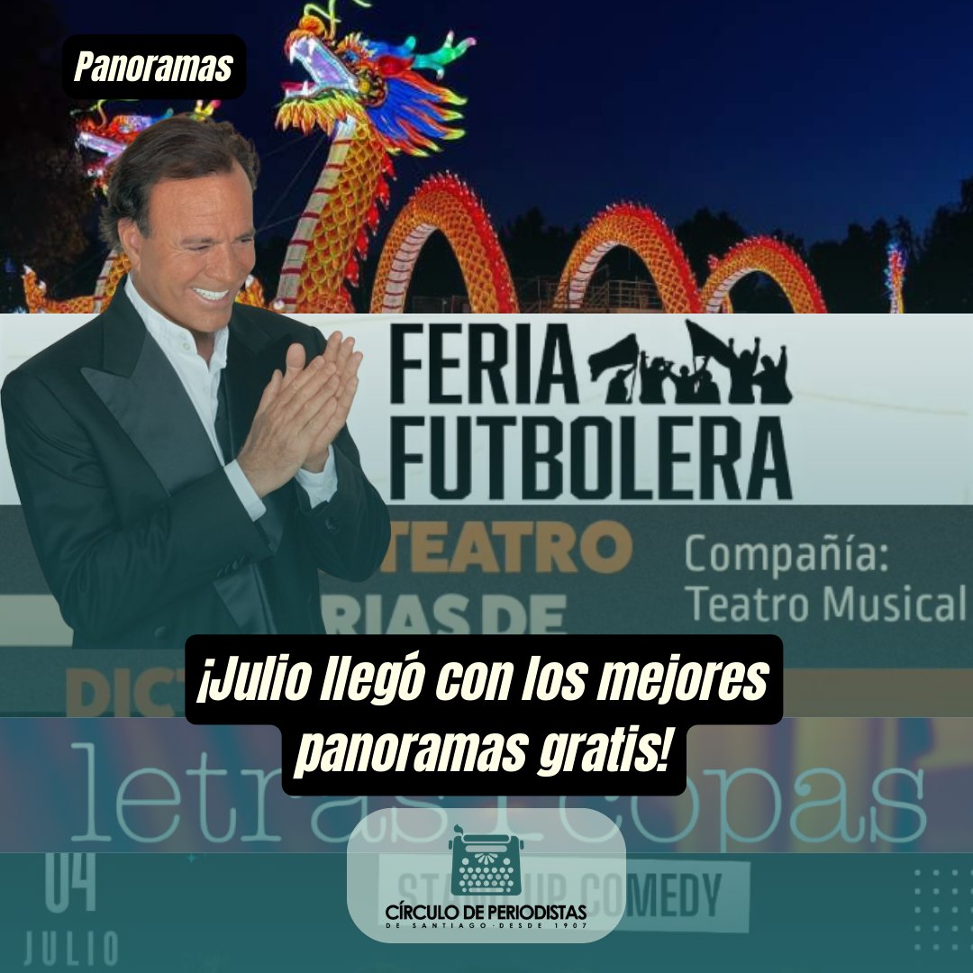 Círculo de Periodistas de Santiago tweet media