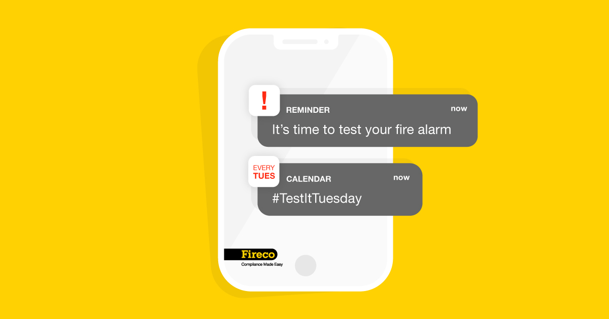 When was the last time you tested you fire alarm?

It's best to test them weekly, so why not join in with #TestItTuesday?!