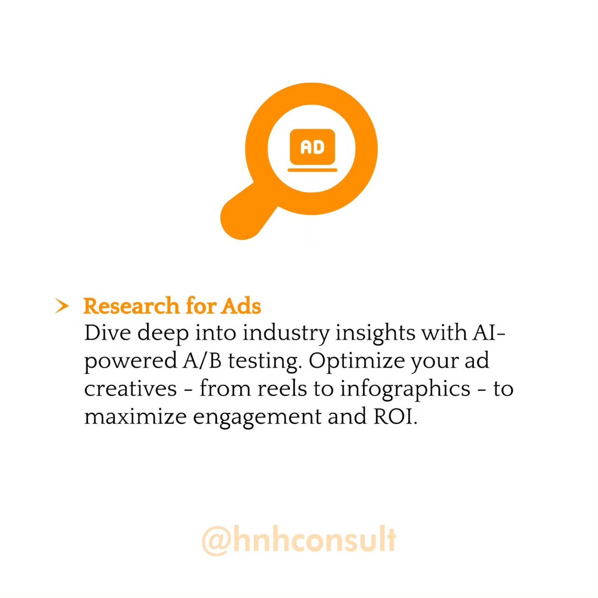 hustlenhuddle's tweet image. Discover how AI accelerates content creation, refines ad strategies, and deepens customer understanding effortlessly. Contact us now to explore the limitless possibilities in your business.

#hnhconsultancy #digitalmarketingtips #analytics #performancemarketing #viral #explore