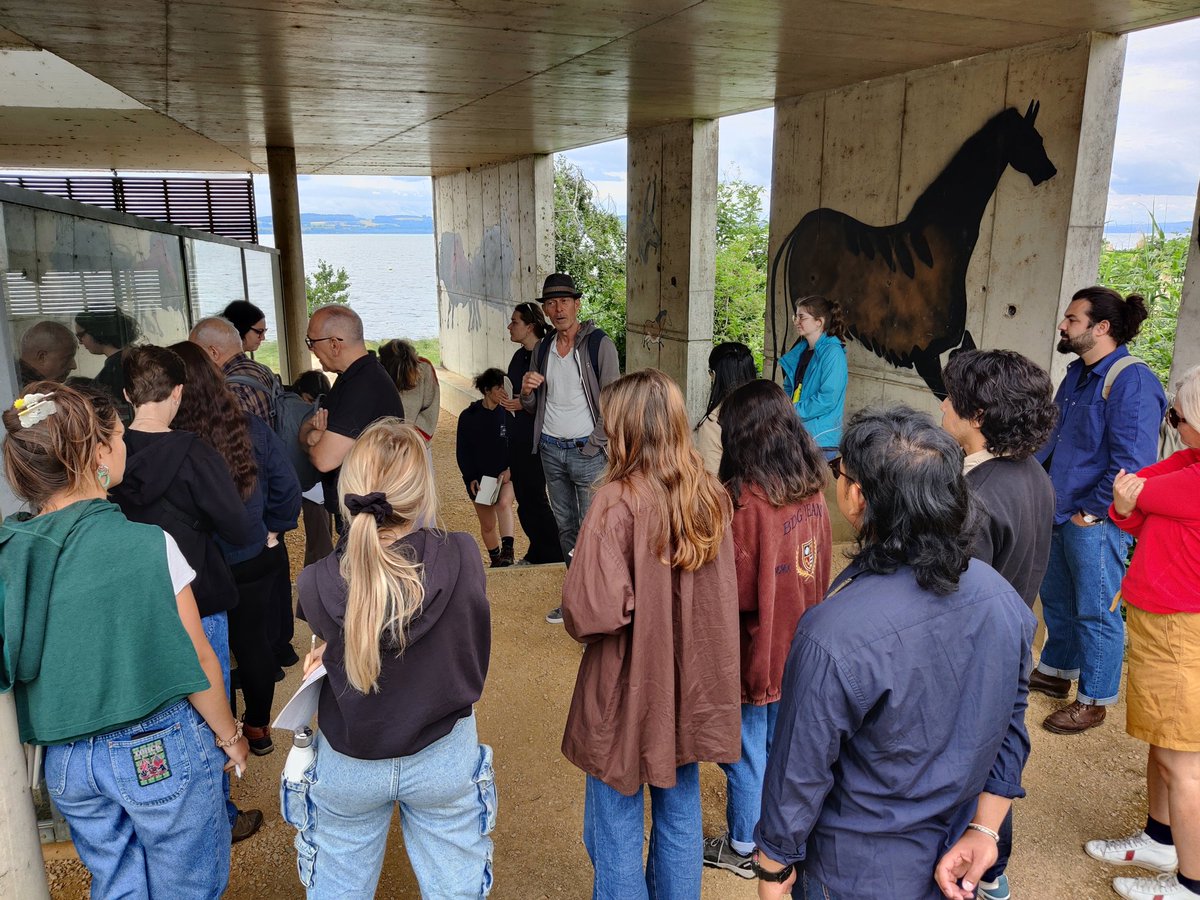 arnaud_hurel's tweet photo. #MasterClasse @Edu_MNHN @UniNeuchatel Les enregistrements des occupations humaines : les datations, le parcours didactique du parc archéologique du #Latenium et le découverte du gisement moustérien de la Grotte de Cotencher avec F.X. Chauvière et Judith Deák OPAM @Etat_Neuchatel https://t.co/0Em7rlfCvU