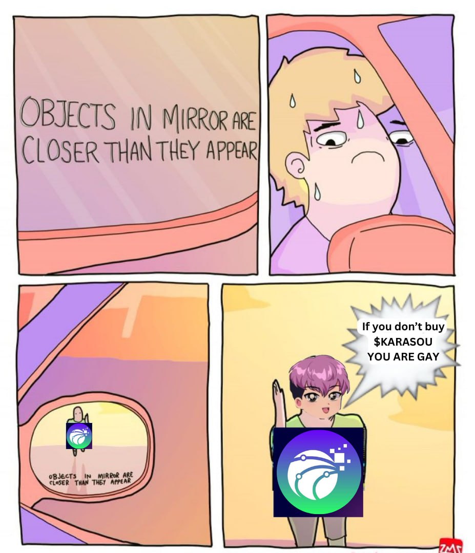 😁

#memecoins #Memecrypto
#MemeCoinSeason2024 
#Karasou #IntelliqueAI
