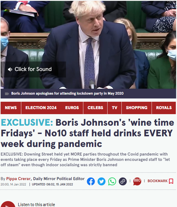 Paul_Kearns01's tweet photo. @LBC @NickFerrariLBC REALITY
Keir Starmer
"I treasure the SHABBAT dinner with my family on a FRIDAY evening"
Boris Johnson
"I had no problem with illegal Friday night parties during Lockdown.. they were good for moral"
Weaponizing the Jewish holy day eh Coutinho..
#ToryAntisemitism https://t.co/Sc47OeAhIY