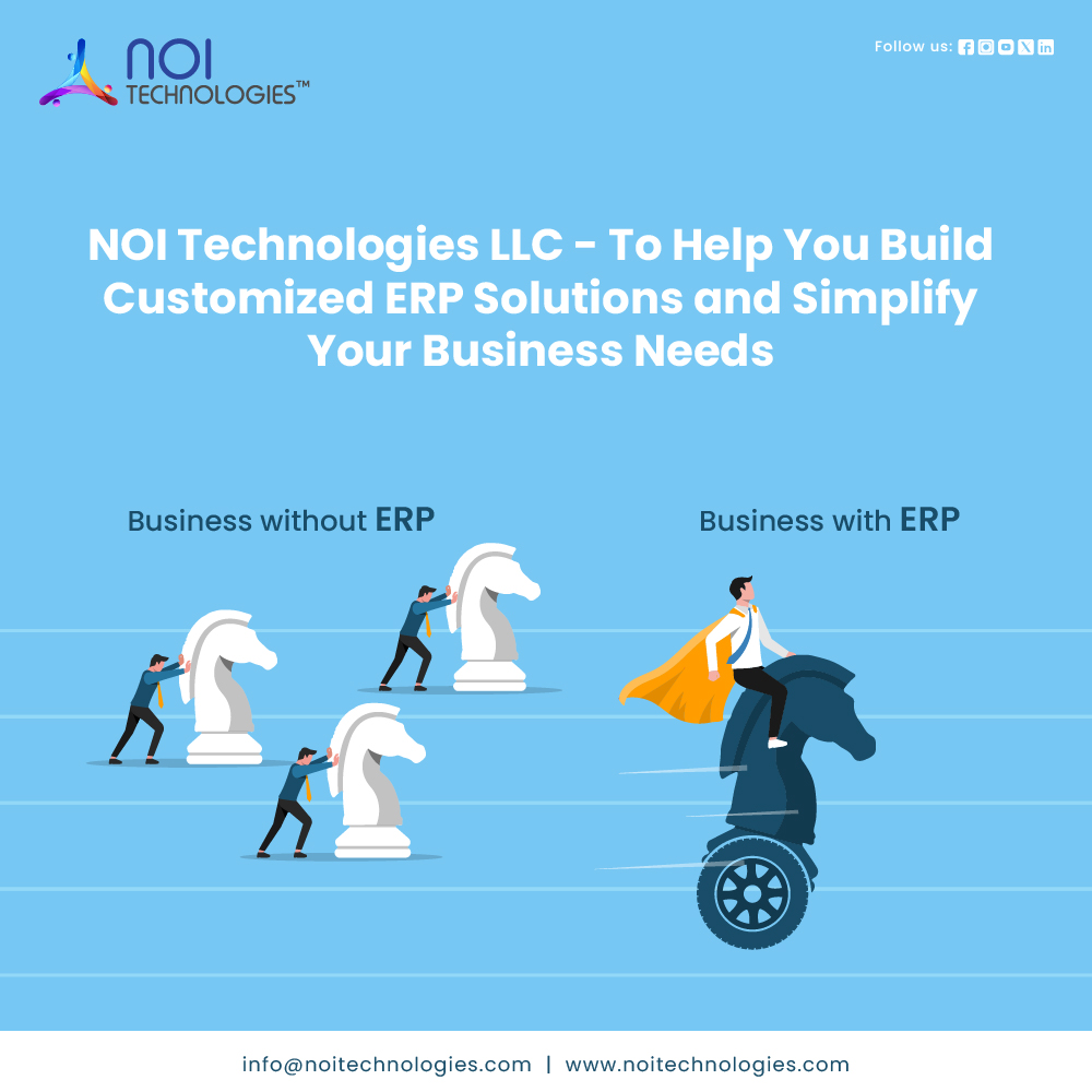 noitechnologies's tweet image. 𝗟𝗼𝗼𝗸𝗶𝗻𝗴 𝘁𝗼 𝗱𝗲𝘃𝗲𝗹𝗼𝗽 𝗼𝗽𝗲𝗻-𝘀𝗼𝘂𝗿𝗰𝗲 𝗘𝗥𝗣 𝘀𝗼𝗹𝘂𝘁𝗶𝗼𝗻𝘀 𝗳𝗼𝗿 𝘆𝗼𝘂𝗿 𝗯𝘂𝘀𝗶𝗻𝗲𝘀𝘀?

Transform your business with NOI Technologies LLC! 🚀

#CustomizedERP #ERPsolutions #OpenSourceERP #BusinessSolutions #noitechnologies #EnterpriseResourcePlanning