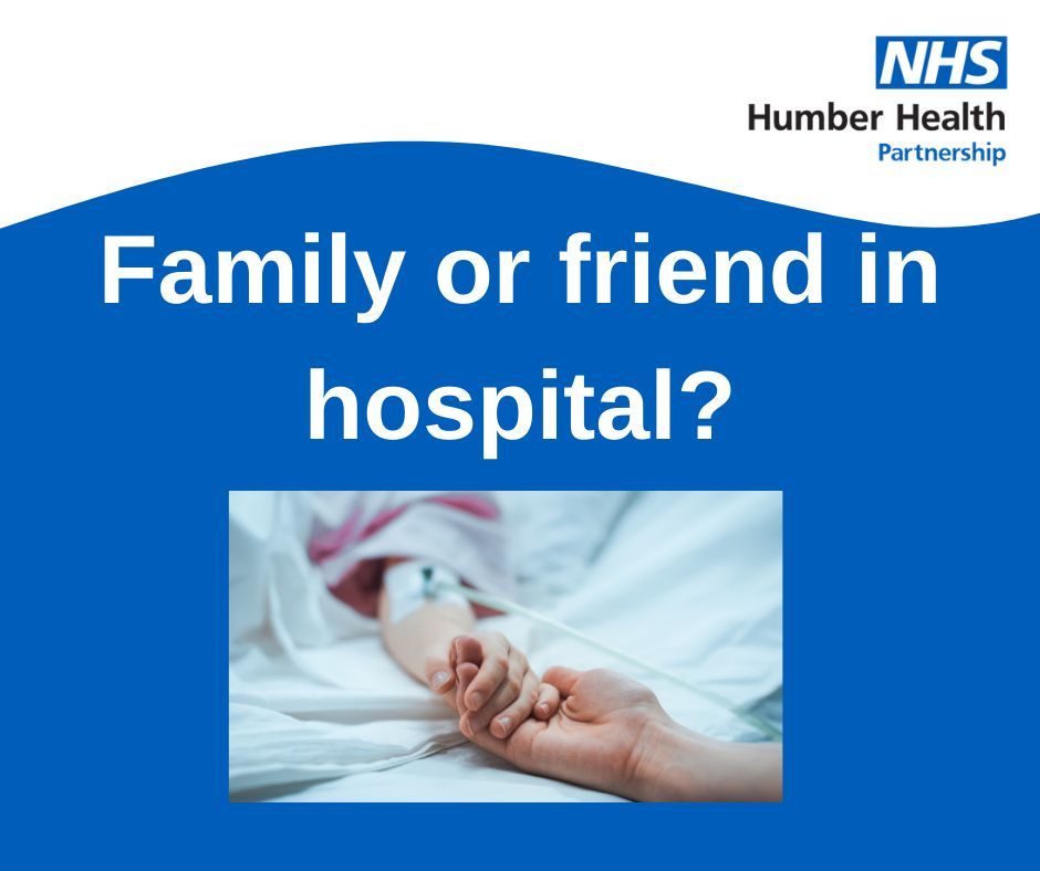 HullHospitals's tweet photo. Family member or friend in hospital? Here’s some useful information for visiting – everything from the visiting times to how you can help us keep infections at bay: https://t.co/XJ7GG4Y523 https://t.co/2oxvV7ErAZ
