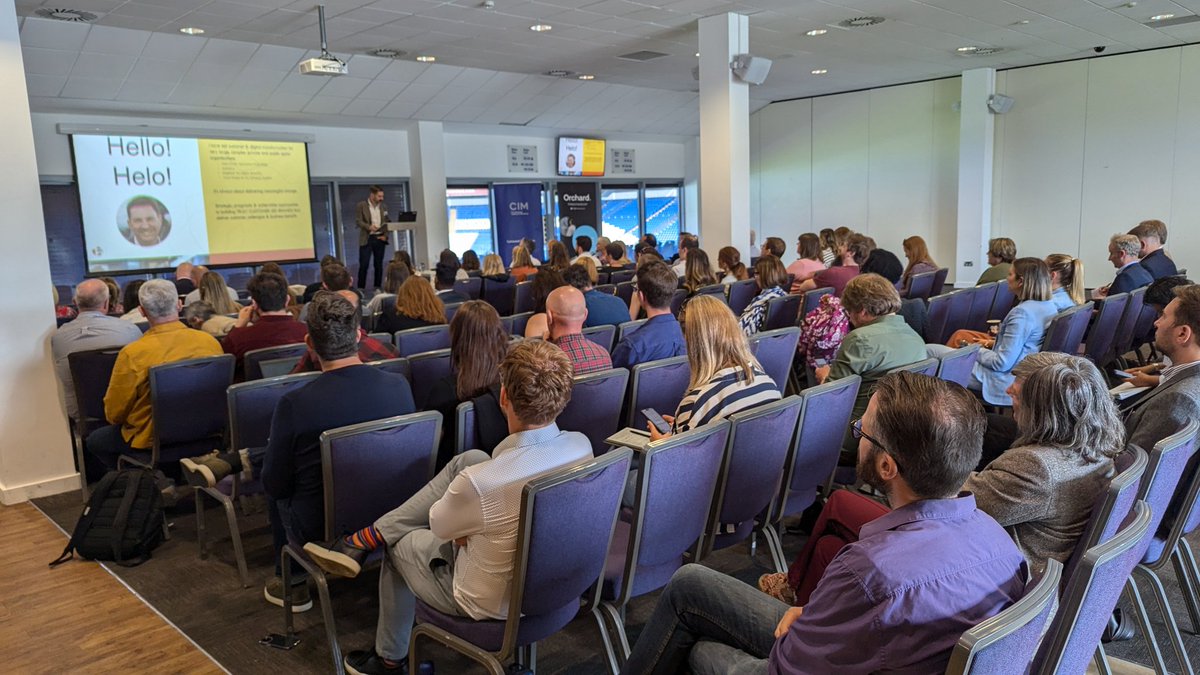 'A truly customer led brand grounds it's strategy in the experience it wants to deliver while maximizing the business opportunity'  - Andy Rudd of ARC on customer led branding #Cimevents