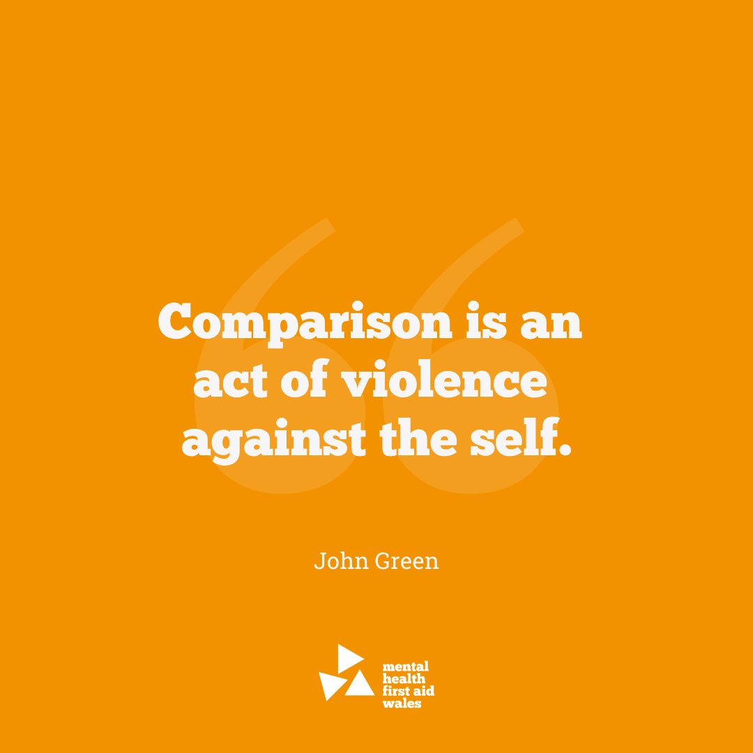 Comparing ourselves to others can be harmful to our mental health, especially in the digital age. Remember to focus on yourself and your actions ❤️