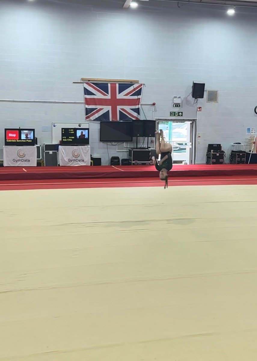 RipleySport's tweet photo. A big well done to Amelia B (Year 8) who competed in her first National gymnastics competition in Leicester this weekend. A fantastic experience, especially getting a PB on the bars! What a brilliant achievement!! 🔵🔴 https://t.co/7CuHdWSXOO