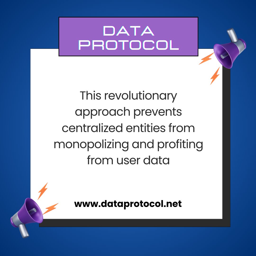 DataProtocoldp's tweet photo. How Data Protocol Empowers Users with Data Ownership and Control

Data Protocol
Pre- Sale Will be Live Soon
Stay Tuned ....🚀
🌐 https://t.co/46jJgYAHE1

#dptoken #dataprotocol #web3 #nft #DataOwnership #dataprotocoltoken #dp https://t.co/bd0TKEivcB