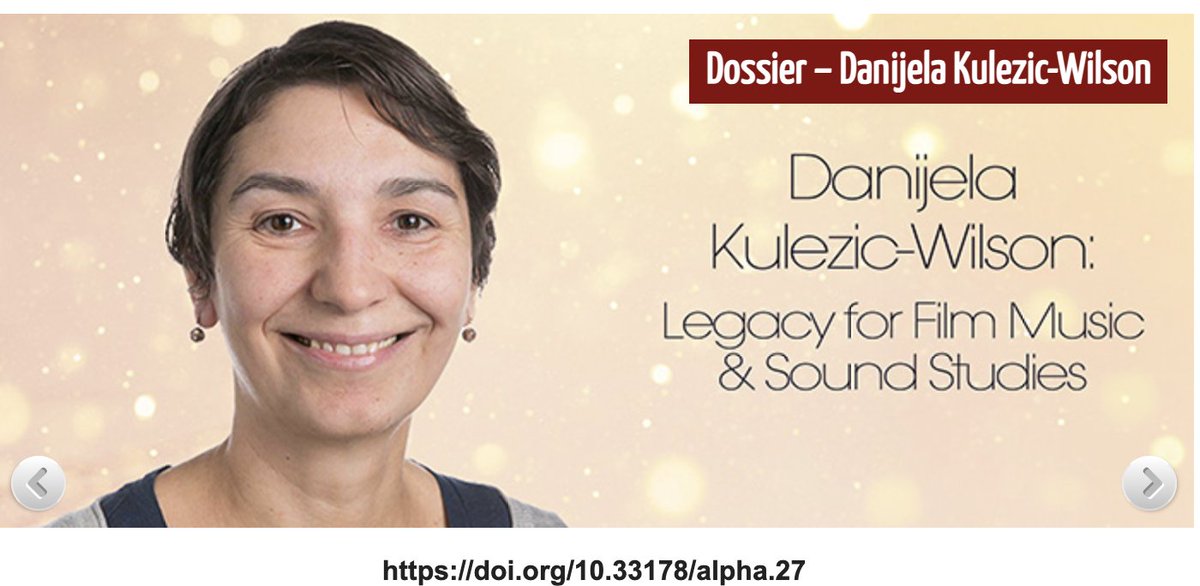 Alphaville Journal @alphavillej.bsky.social (@alphavillej) on Twitter photo #Issue27 is here!! Dossier on film music and sound, edited by Liz Greene, in honour of our much missed friend and esteemed scholar, Danijela Kulezic-Wilson
<a href="/ucccreates/">UCC School of Film, Music & Theatre</a> <a href="/MusicUCC/">Department of Music, UCC</a> <a href="/CACSSS1/">UCC Arts, Celtic Studies and Social Sciences</a> <a href="/UCC/">UCC Ireland</a> #Issue27 is here!! Dossier on film music and sound, edited by Liz Greene, in honour of our much missed friend and esteemed scholar, Danijela Kulezic-Wilson
<a href="/ucccreates/">UCC School of Film, Music & Theatre</a> <a href="/MusicUCC/">Department of Music, UCC</a> <a href="/CACSSS1/">UCC Arts, Celtic Studies and Social Sciences</a> <a href="/UCC/">UCC Ireland</a>