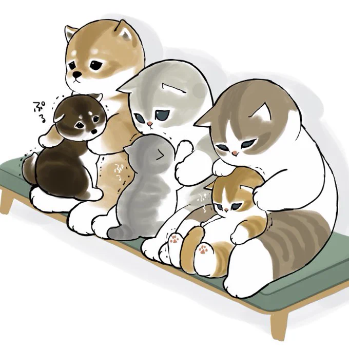 震える…。 