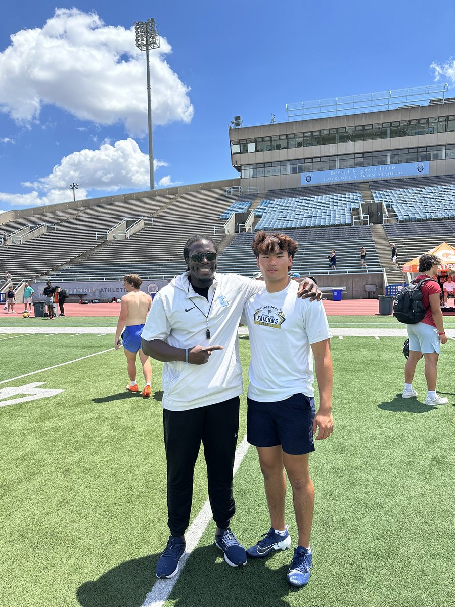 VinceNguyen07's tweet photo. I had a great time competing and displaying my talent this past week at the Columbia University camp. Thank you, @CoachT_82 and @SSmith_II for the invite. I can’t wait to be back. https://t.co/Re7jrqnEXR