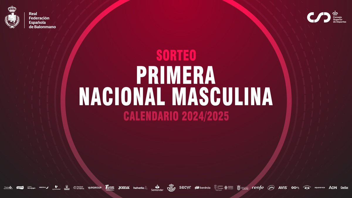 📝 ¡Sorteado el calendario de competición de esta temporada en la #PrimeraNac!

➡️ Un total de 9⃣6⃣ equipos se verán las caras en los 6⃣ grupos de los que consta la categoría

📰 Toda la información y el calendario completo 👇

rfebm.com/noticia/sortea…
