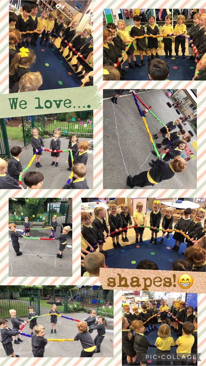 Nursery1TSP's tweet photo. Today in Nursery we have loved using the large band to make different shapes! How amazing are we? #TSPMaths #Imagine💛#Enjoy💙 https://t.co/90cAiMU1qp