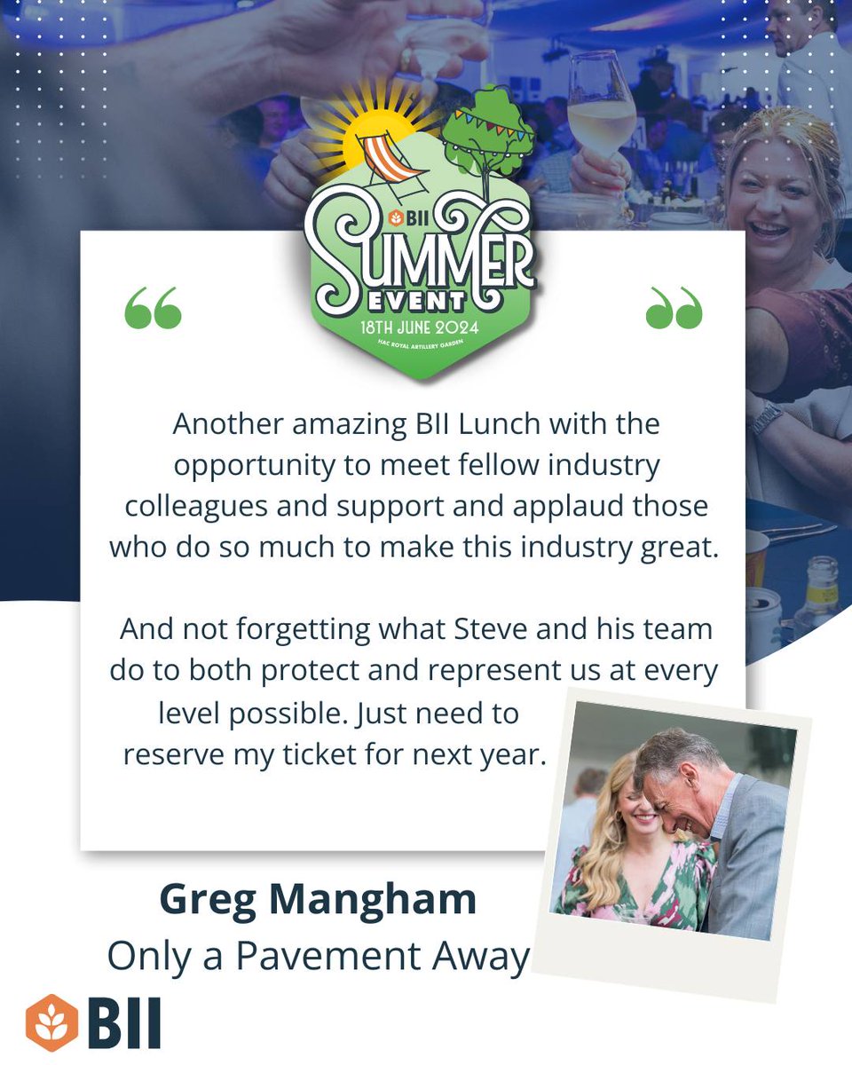 BIIandBIIAB's tweet photo. We can't believe that Summer Event was just over two weeks ago now! Hear from Greg Mangham from @apavementaway about his time at Summer Event.
Thinking about attending next year? Register your interest now at: https://t.co/itnN0DFch3
#SummerEvent #BIISummerEvent #BII #OnlyAPavementAway #OAPA #LOYA