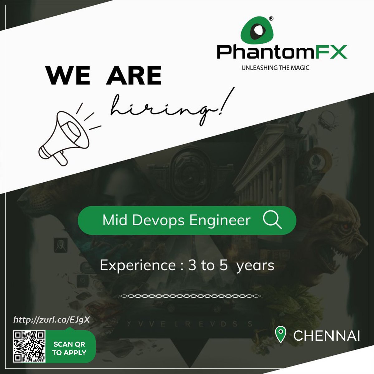 phantomfx_india's tweet image. Attention 📣
#PhantomFX is on the lookout for a talented Mid-Level Devops Engineer 🔍✨
Apply now: zurl.co/EJ9X
#VFX #devopsengineer #hiring #hiringnow #careers #chennai #VEGAS