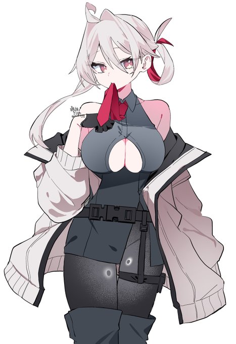 新制服描き慣らし中&塗りの模索 