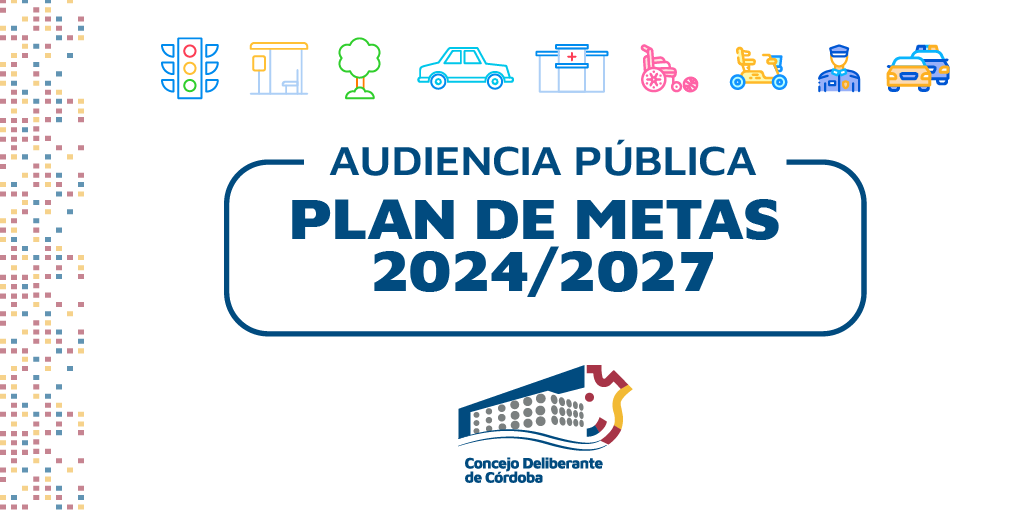 ConcejoCba's tweet photo. 🙌Ya comienza la #AudienciaPública en el @ConcejoCba.
Hoy recibimos al Intendente @PasseriniOk quien realizará la presentación del #PlandeMetas de la @MuniCba para el Período 2024/2027.
📲💻Seguí la transmisión en vivo en nuestro canal de YouTube👇
https://t.co/BECAhaAxlj https://t.co/F4hqWaKpVh