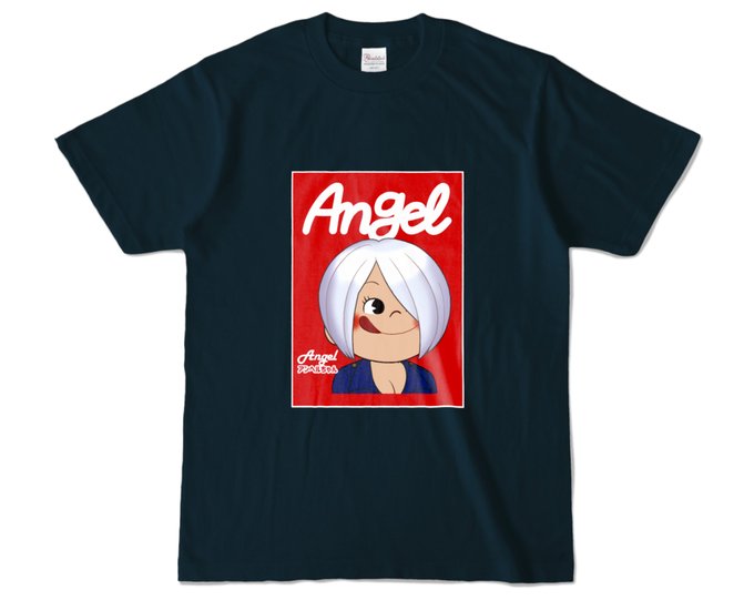 「ペロアンヘルTシャツ」をBoothに登録しました!
(ネイビー・ホットピンク・イエロー)
¥3300～ #アンヘル 
pepsitou https://t.co/QS7uUvNBqi #booth_pm 
(他のTシャツ色もリクエスト請けます) 