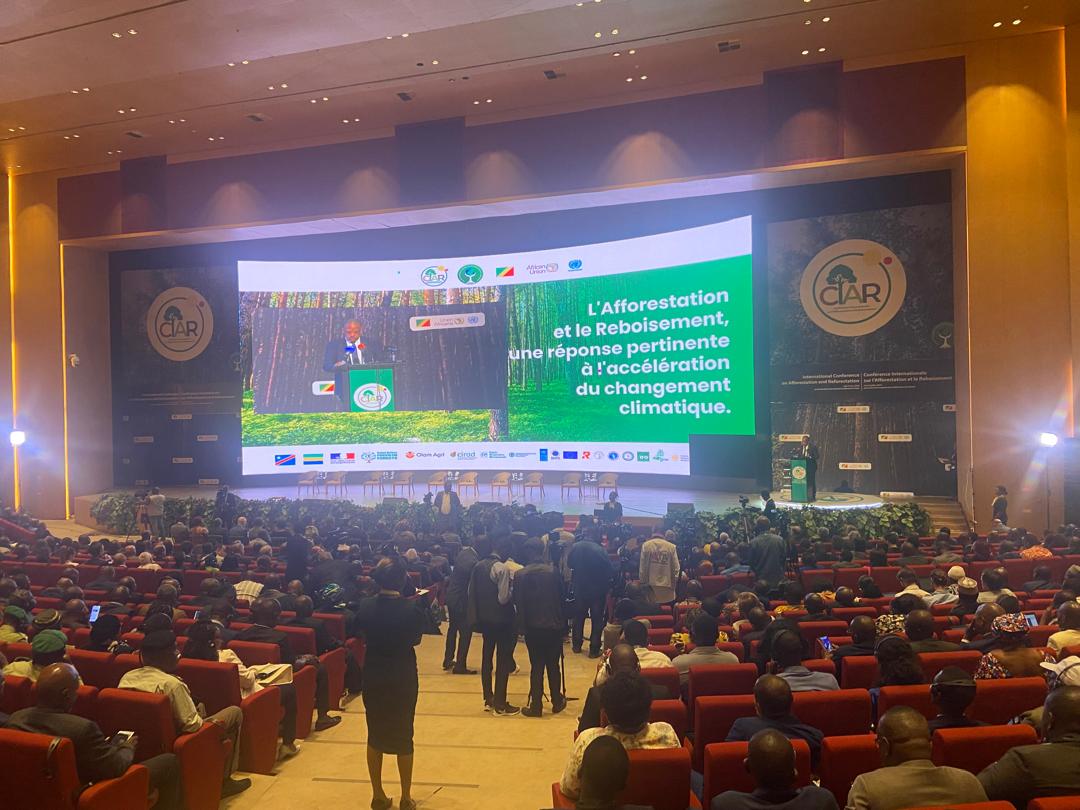 PreforestProrep's tweet photo. "La FAO s'est engagée à soutenir l'agenda mondial de la restauration et à aider ses membres à atteindre leurs objectifs respectifs en matière de boisement, de #reboisement et d'#aménagement du territoire." -@athmanmravillo #CIAR2024 #CIAR2024 https://t.co/1AsRT2tSQK