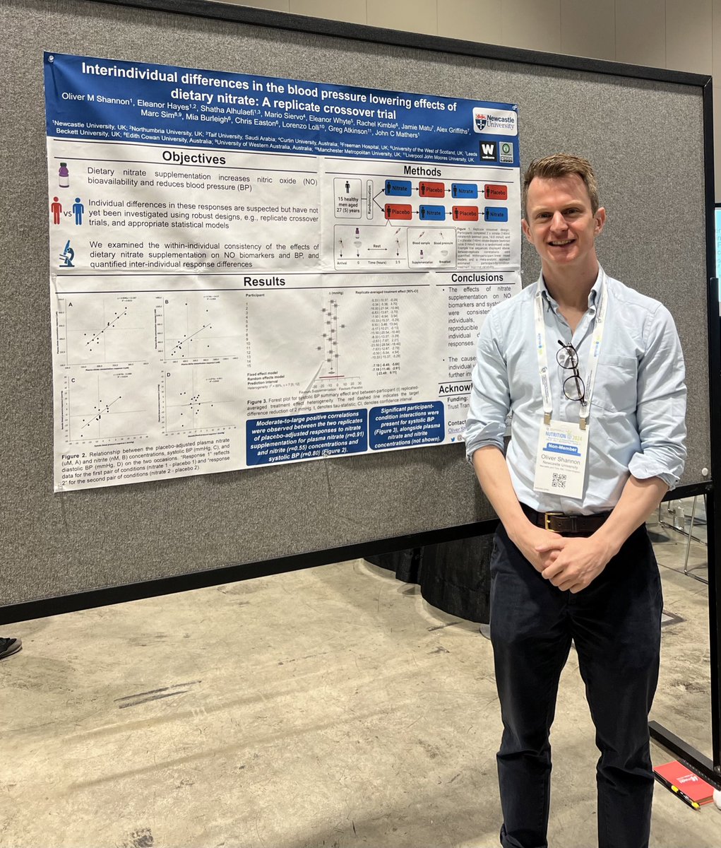 HNERC_NclUni's tweet photo. This week @Oli_Shannon &amp; @FionaMalcomson attended and had posters at this year’s American Society for Nutrition #Nutrition2024 conference in Chicago 🇺🇸  @nutritionorg 🍎 https://t.co/2q6XA6va0o