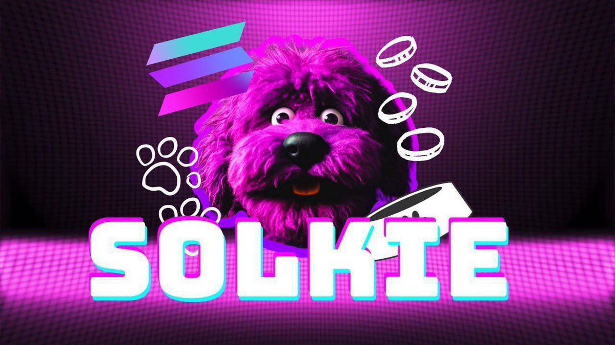 CryptoSageAE's tweet photo. @CryptoEmdarks @AltGemsAlert 🚀 Join Solkie, the purple Poodle on the Solana blockchain! 🌐 Earn $SOLKIE rewards, collect NFTs, and explore with SolHunters. Get prime exposure for your Solana project!

👉 Learn more: 💜 @solkiesol

#Solana #Crypto #Blockchain #1000x https://t.co/j68lDnQN10