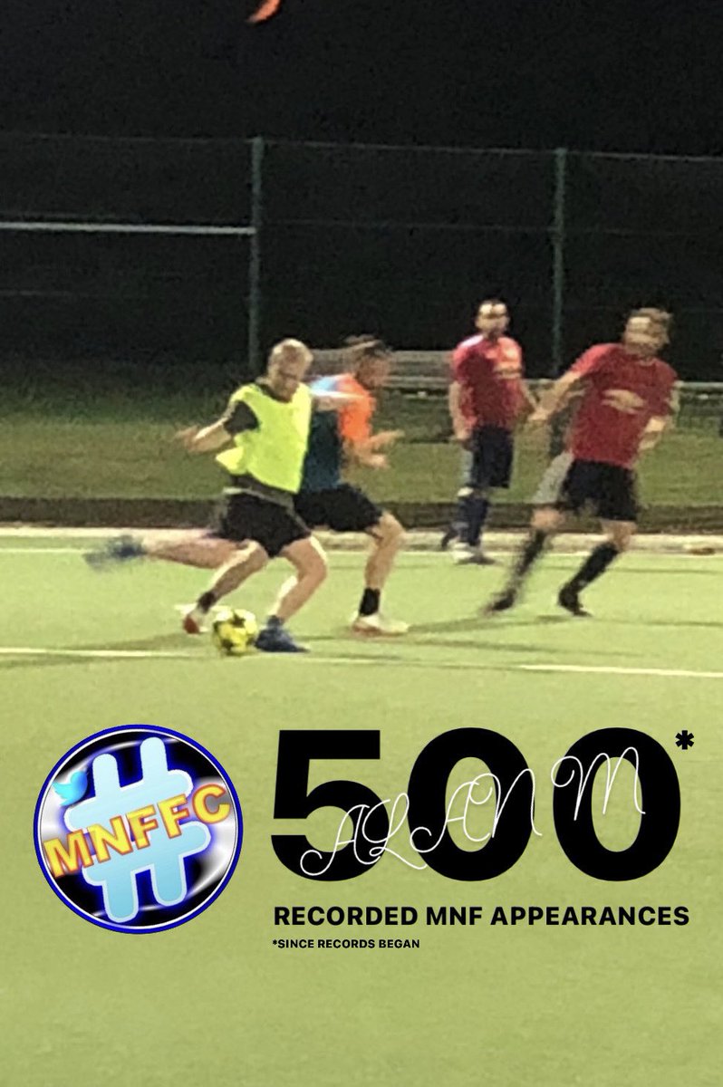 MNFFC's tweet photo. Last night club captain @Maplo16 played his 500th* game for @MNFFC - becoming the first Monday lad to reach this milestone! #MNFFC #RecordBreaker 

*since modern records began https://t.co/tawpgPMASG