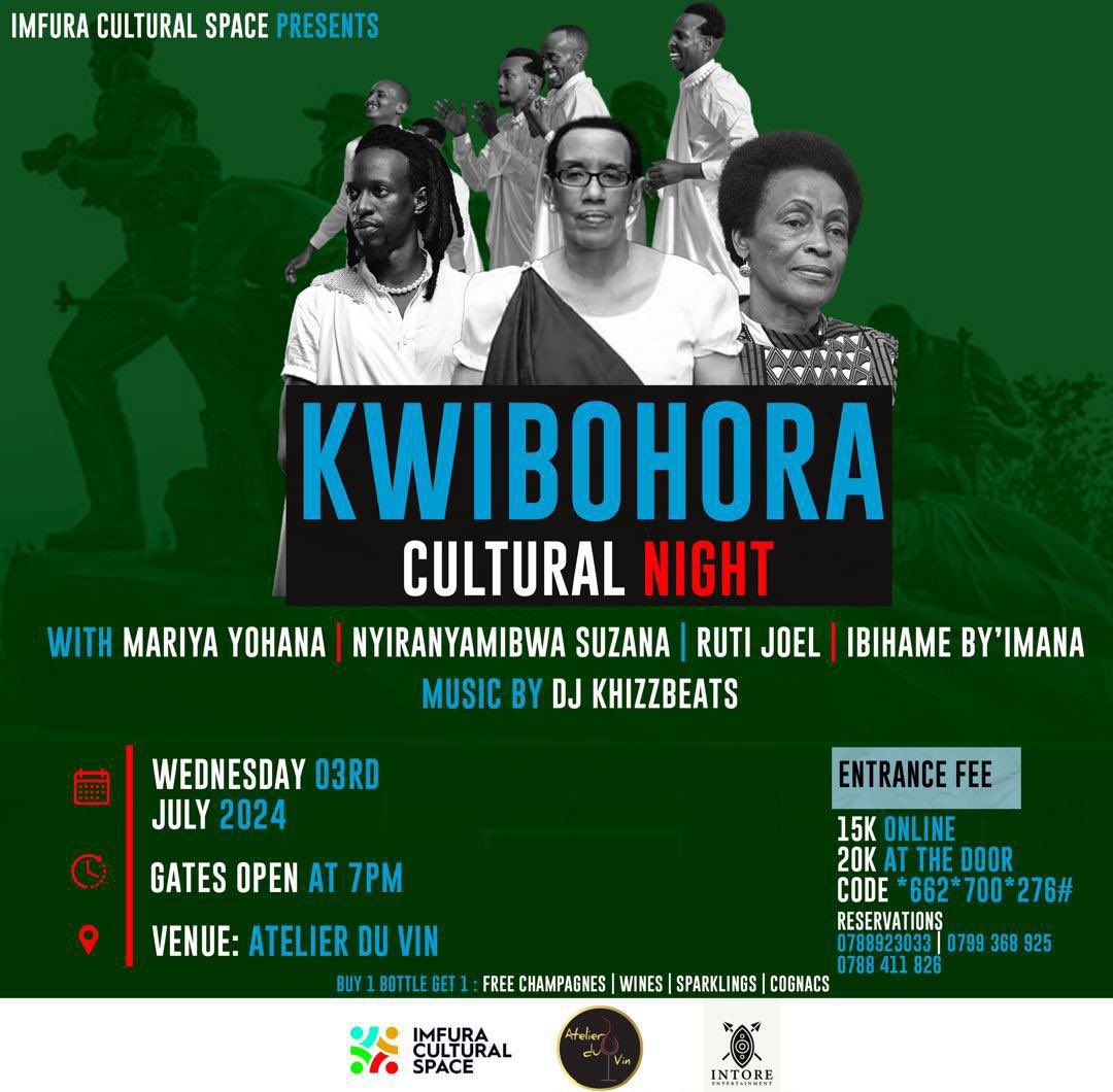 Ahubwo rero 🔥 #Imfuraculturalspace #Kwibohora24 <a href="/RutiJoel/">RUTI Joël</a>