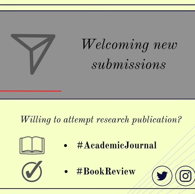 intl_spectator's tweet photo. ⭐The International Spectator welcomes #NewSubmissions!
⏸️Are you an #author and have an unpublished, original #article or #bookreview?
▶️Submit it to us and start the #peerreview process!
ℹ️ For more info visit: https://t.co/fpH8nFvbGD https://t.co/iQcnFAEvr5