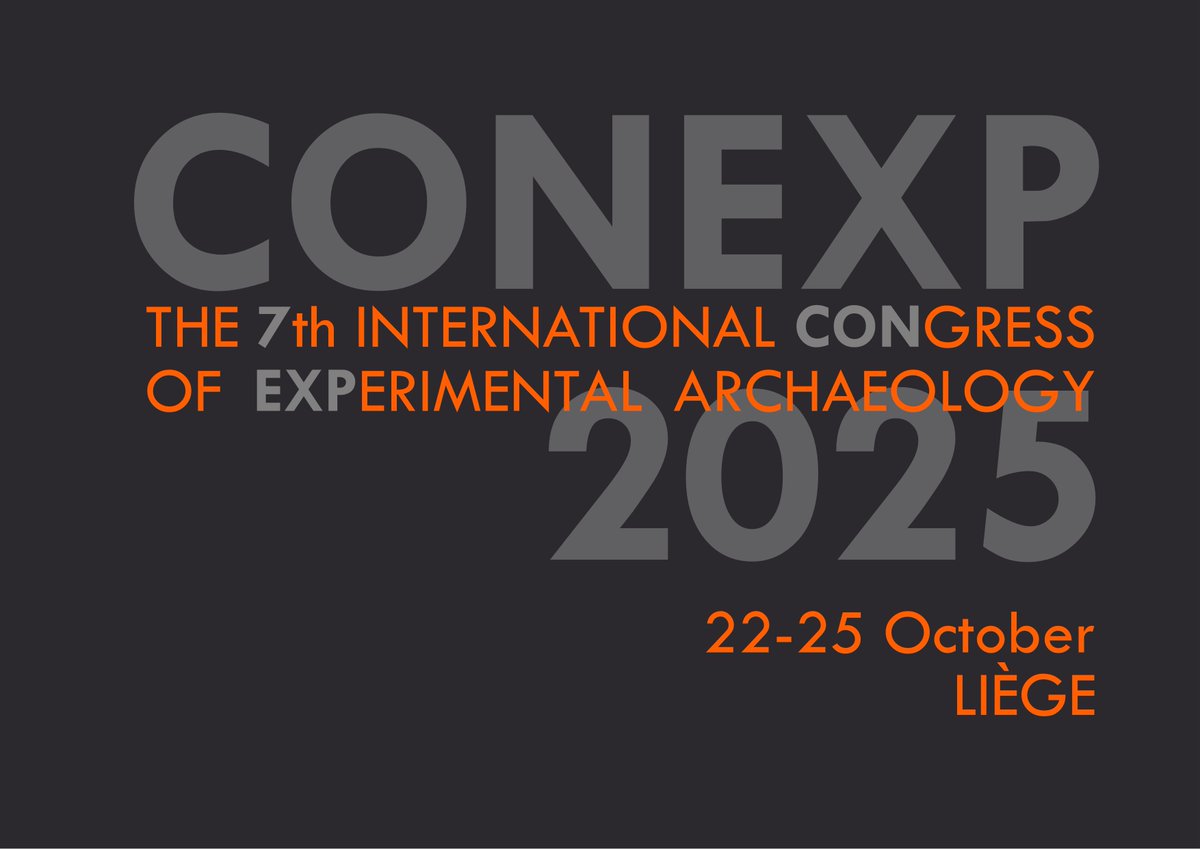 TraceoLab is excited to announce that the 7th CONEXP is coming to Liège from October 22-25, 2025! This congress is dedicated to all aspects of experimental archaeology, encompassing all periods, materials, and research questions. Save the date, and more information will follow!