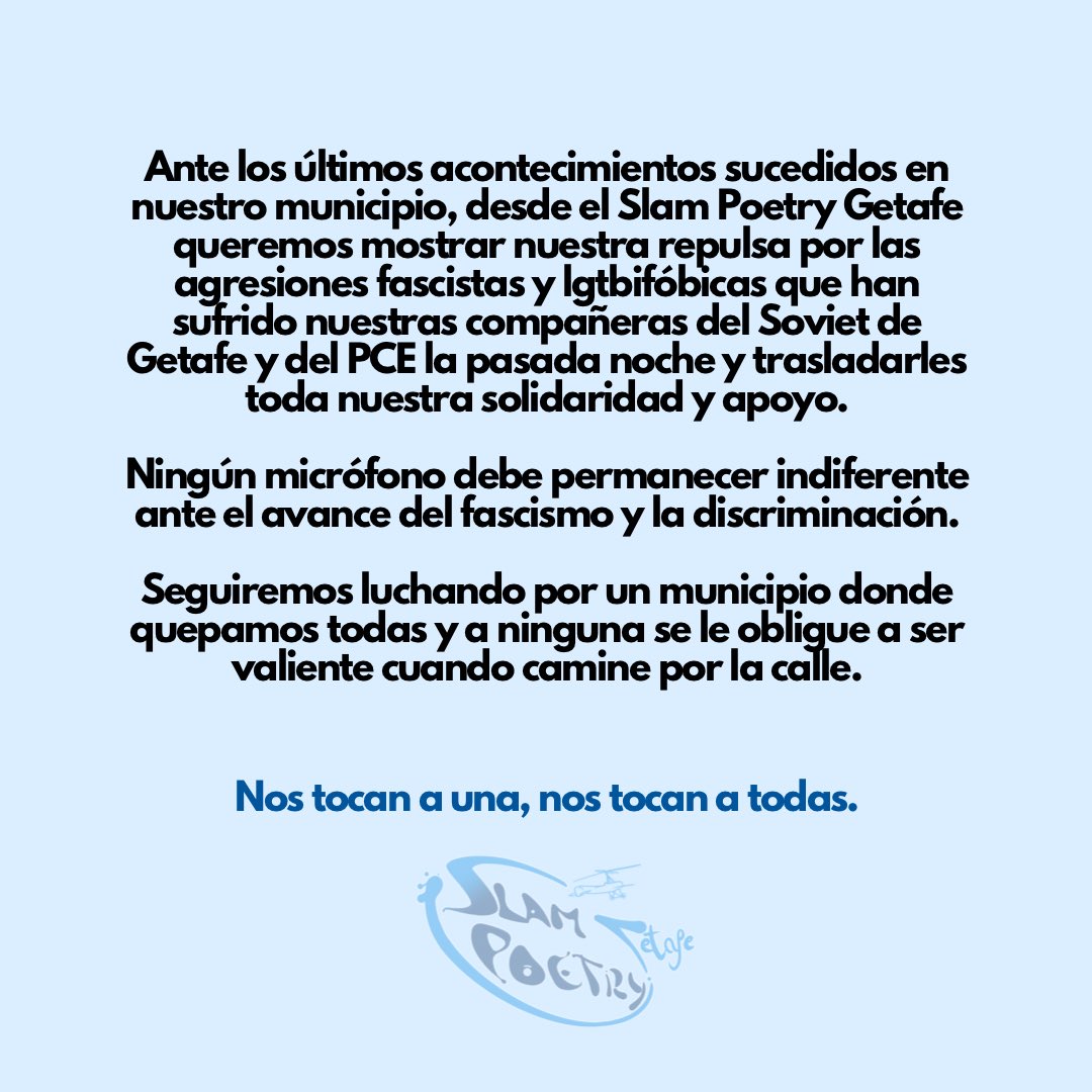 Slam Poetry Getafe tweet media