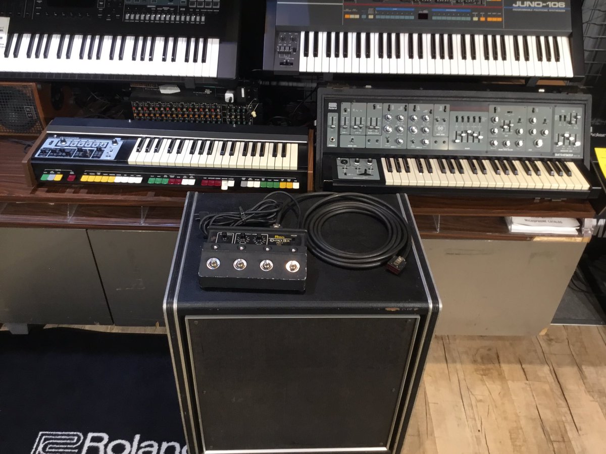 ishibashi_yoko's tweet photo. イシバシ楽器横浜店 #キーボードマート です。
1970年代に登場したローランドのシンセとサウンドシステム。
詳細はこちらから⬇️
https://t.co/AQAfpWkefe
#roland
#SH2000
#SH5
#Revo120
#ビンテージシンセ https://t.co/BQ0xzKX3bm
