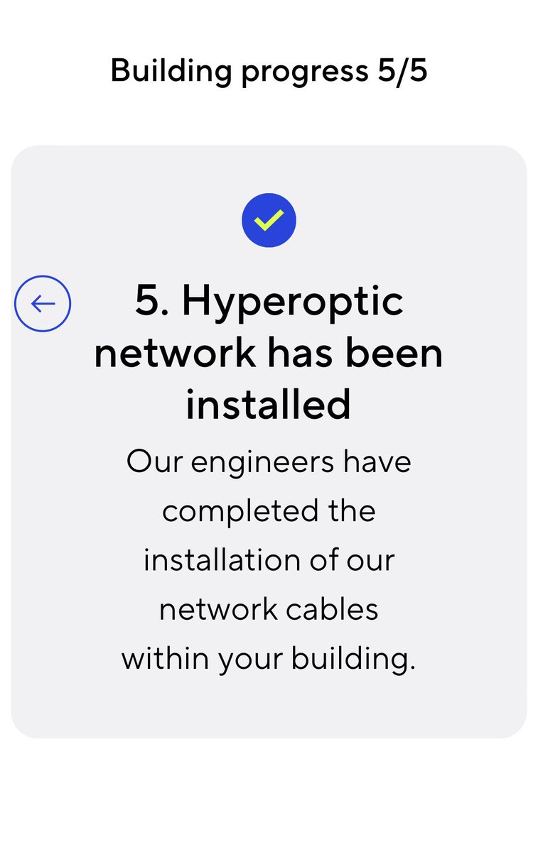a_sdfgbv's tweet photo. @Hyperoptic any idea how long it takes from this stage to when I can place an order? https://t.co/5Rq9pL28On