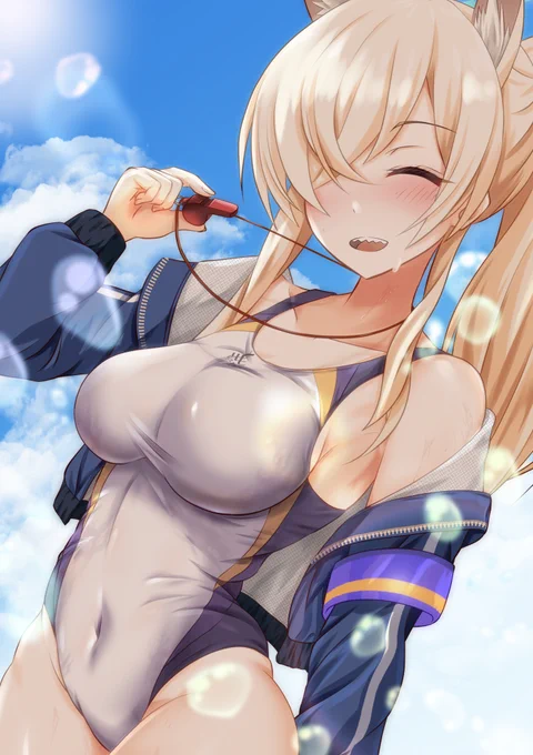 #ブルアカ #尾刃カンナ #水着カンナ 